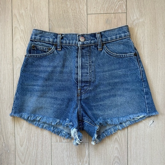 Reformation Pants - Reformation Dixie High Rise Jean Short in Iskar Women’s Size 23
